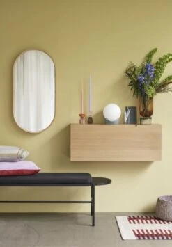 Hubsch Vloerkleed Polyester - Beige/rood/grijs -Bloomingville Verkoopwinkel hubsch vloerkleed polyester beige rood grijs 5