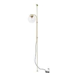 Hubsch Wandlamp Metaal/glas - Messing