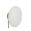 Hubsch Wandlamp Metaal/glas - Messing/opal