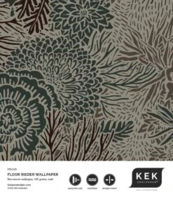 KEK Amsterdam Botanisch Patroon Behang 100x280cm FR-015 -Bloomingville Verkoopwinkel kek amsterdam botanisch patroon behang 100x280cm f 4