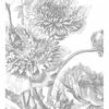 KEK Amsterdam Engraved Flowers Behang