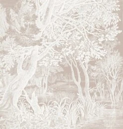 KEK Amsterdam Engraved Landschappen Behang Zand WP-763 200x280cm