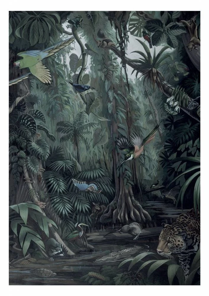 KEK Amsterdam Tropical Landscapes Behang 1 KEK Amsterdam Tropical Landscapes Behang