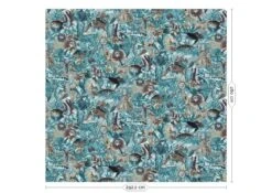 KEK Amsterdam Underwater Jungle Fotobehang WP-690 - 292,2 X 280 Cm