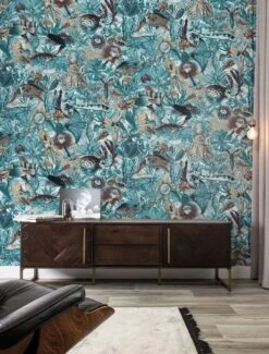 KEK Amsterdam Underwater Jungle Fotobehang WP-690 - 292,2 X 280 Cm -Bloomingville Verkoopwinkel kek amsterdam underwater jungle fotobehang wp 690 4