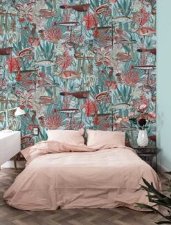 KEK Amsterdam Underwater Jungle Fotobehang WP-693 - 292,2 X 280 Cm -Bloomingville Verkoopwinkel kek amsterdam underwater jungle fotobehang wp 693 4