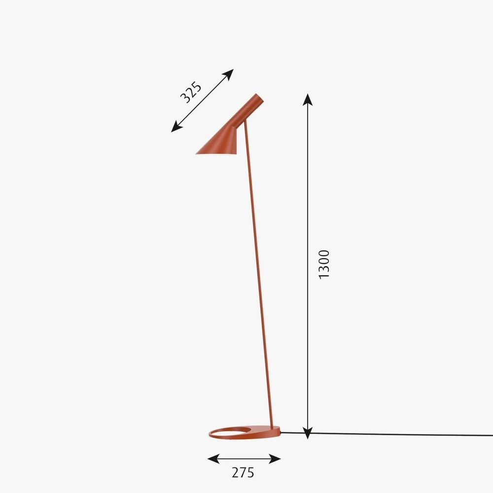 Louis Poulsen AJ Staande Lamp Roest - 5744169749 2 Louis Poulsen AJ Staande Lamp Roest - 5744169749 - Afbeelding 2