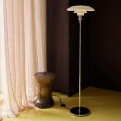 Louis Poulsen PH 3½-2½ Staande Lamp Chroom - 5744162199 -Bloomingville Verkoopwinkel louis poulsen ph 3 2 staande lamp chroom 574416219 2