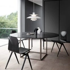 Louis Poulsen PH 5 Hanglamp Monochrome Wit - 5741104574 -Bloomingville Verkoopwinkel louis poulsen ph 5 hanglamp monochrome wit 5741104 2