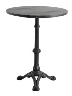 Nordal Café Bijzettafel - Zwart Marmer