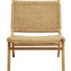 Nordal Club Loungestoel - Teak