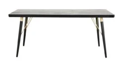 Nordal Eettafel - Zwart Hout