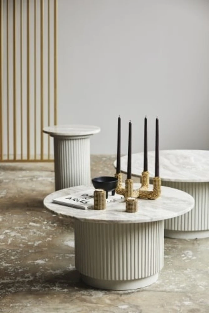 Nordal Fogo Kandelaar - Goud 3 Nordal Fogo Kandelaar - Goud - Afbeelding 3