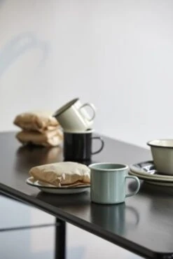 Nordal Ginger Borden L Zwart Set Van 6 Stuks - 60047 -Bloomingville Verkoopwinkel nordal ginger borden l zwart set van 6 stuks 60047 2