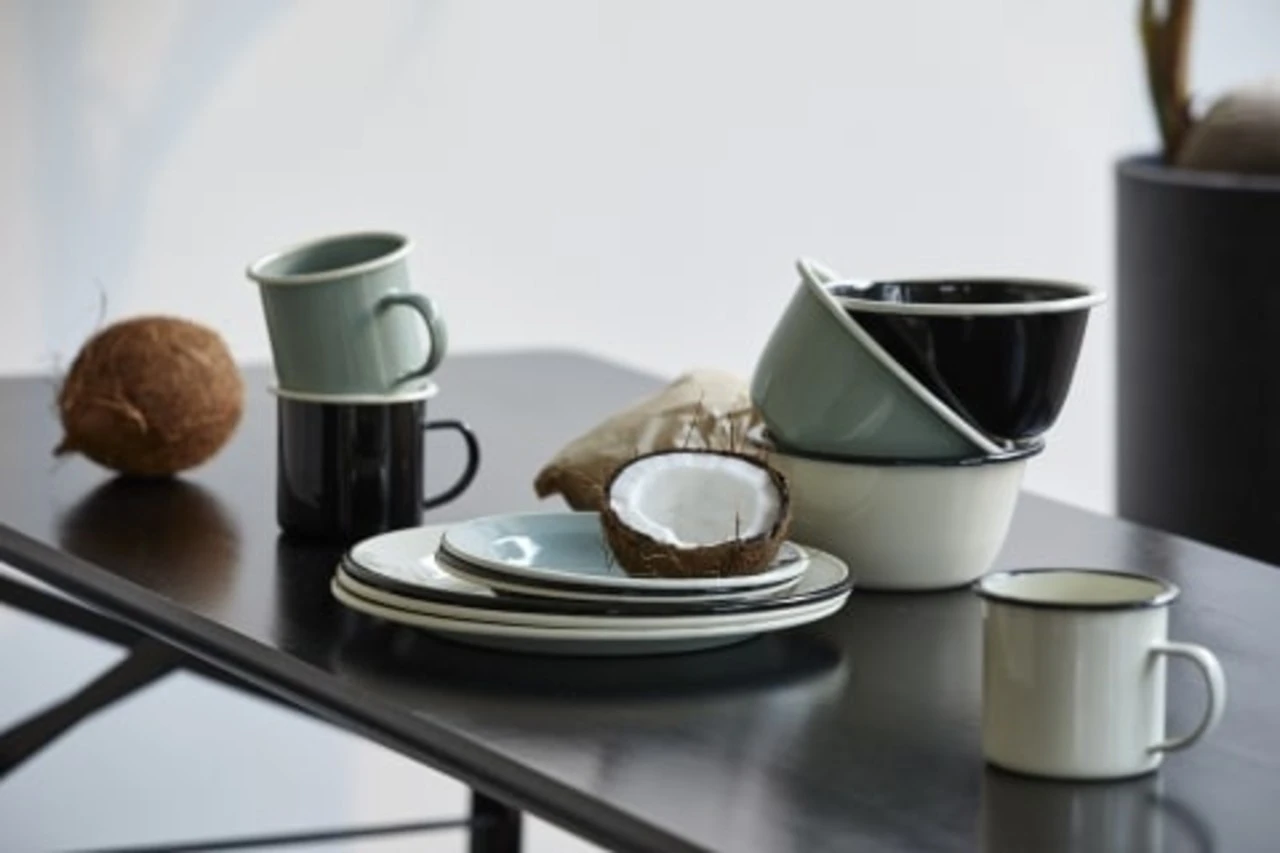 Nordal Ginger Schaaltjes Zwart Set Van 6 Stuks - 60044 2 Nordal Ginger Schaaltjes Zwart Set Van 6 Stuks - 60044 - Afbeelding 2