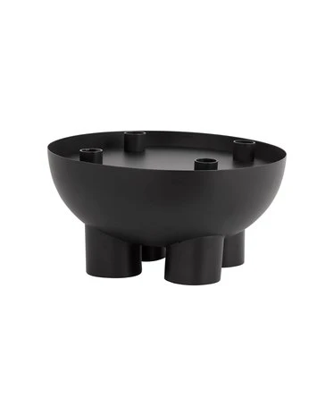 Nordal Pico Kandelaar Zwart - 2356 2 Nordal Pico Kandelaar Zwart - 2356 - Afbeelding 2