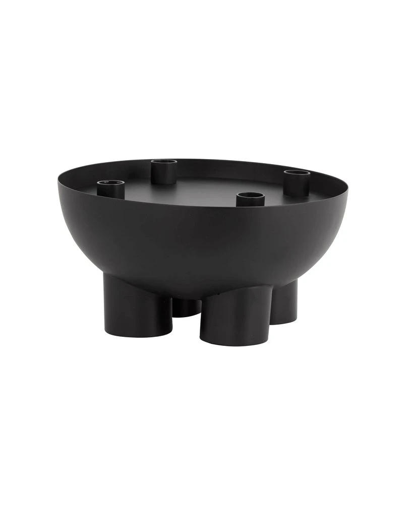 Nordal Pico Kandelaar Zwart - 2356 1 Nordal Pico Kandelaar Zwart - 2356