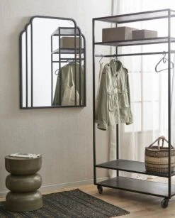 Nordal Skylark Spiegel S Zwart - 16765 -Bloomingville Verkoopwinkel nordal skylark spiegel s zwart 16765 2