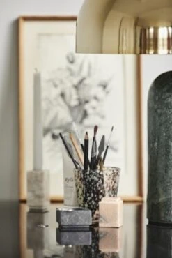 Nordal Tepin Drinkglazen Bruin/groen - Set Van 6 Stuks -Bloomingville Verkoopwinkel nordal tepin drinkglazen bruin groen set van 6 stu 2