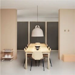 Normann Copenhagen Bell Medium Hanglamp Zand -Bloomingville Verkoopwinkel normann copenhagen bell medium hanglamp zand 4