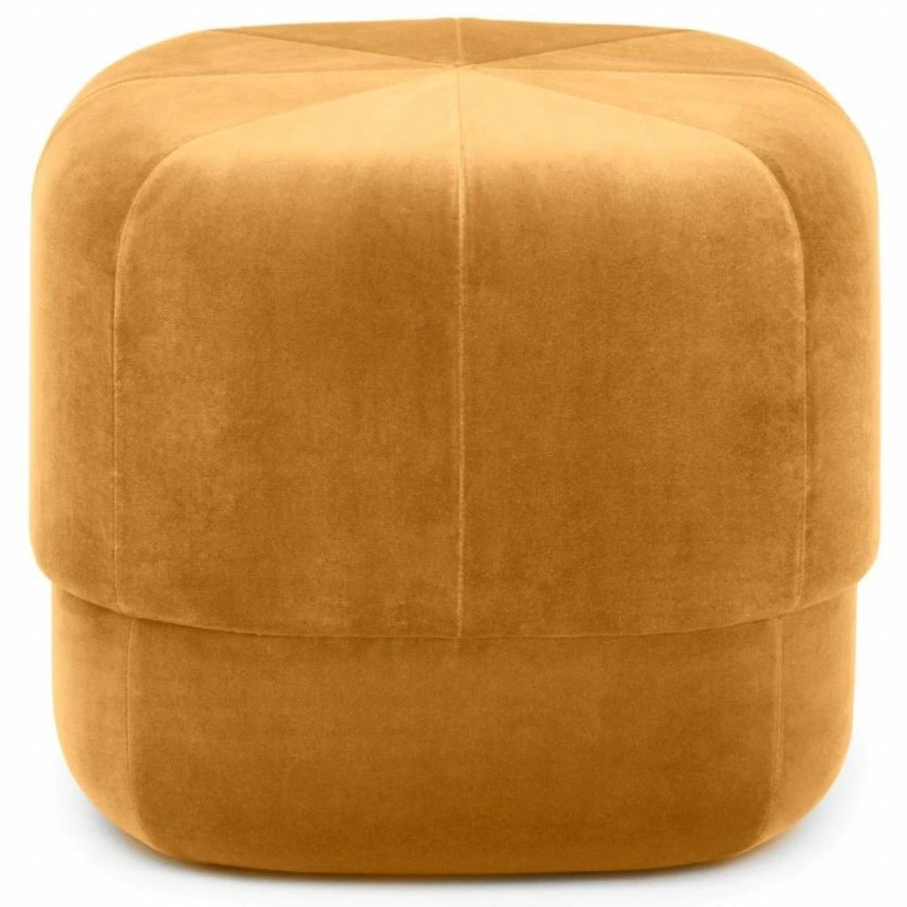 Normann Copenhagen Circus Pouf Small Geel 46x46x40cm 1 Normann Copenhagen Circus Pouf Small Geel 46x46x40cm
