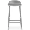 Normann Copenhagen Form Barstoel Staal Grijs