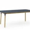 Normann Copenhagen Form Tafel Eiken Blauw