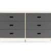 Normann Copenhagen Kabino Kast Met 6 Lades Grijs