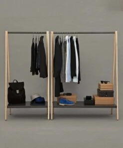 Normann Copenhagen Toj Large Kledingrek Grijs -Bloomingville Verkoopwinkel normann copenhagen toj large kledingrek grijs 4