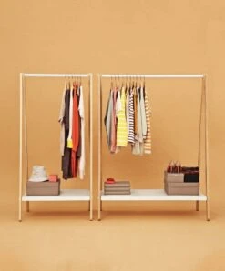 Normann Copenhagen Toj Small Kledingrek Wit -Bloomingville Verkoopwinkel normann copenhagen toj small kledingrek wit 3