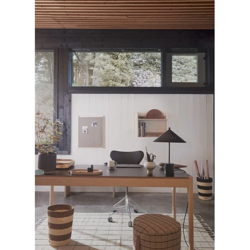 OYOY Grid Poef Clay - L10091 6 OYOY Grid Poef Clay - L10091 - Afbeelding 6