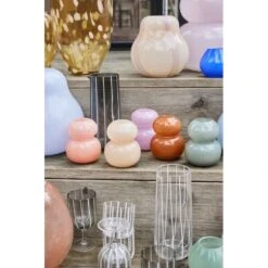 OYOY Kojo Vaas Poeder Roze - L300904 -Bloomingville Verkoopwinkel oyoy kojo vaas poeder roze l300904 4