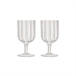 OYOY Mizu Wijnglazen Wit Set Van 4 Stuks - L300546