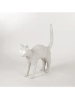 Seletti Jobby The Cat Lamp - Wit -Bloomingville Verkoopwinkel seletti jobby the cat lamp wit 6