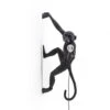 Seletti Monkey Lamp Hanging Right - Zwart