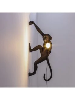 Seletti Monkey Lamp Hanging Right - Zwart -Bloomingville Verkoopwinkel seletti monkey lamp hanging right zwart 5