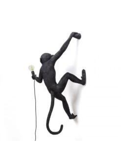 Seletti Monkey Lamp Hanging Right - Zwart -Bloomingville Verkoopwinkel seletti monkey lamp hanging right zwart 6