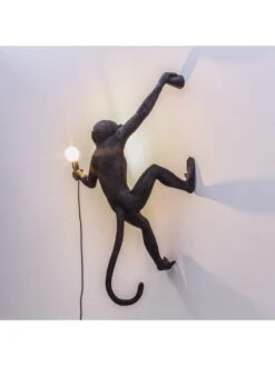 Seletti Monkey Lamp Hanging Right - Zwart -Bloomingville Verkoopwinkel seletti monkey lamp hanging right zwart 7