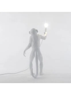 Seletti Monkey Lamp Standing - Wit -Bloomingville Verkoopwinkel seletti monkey lamp standing wit 7